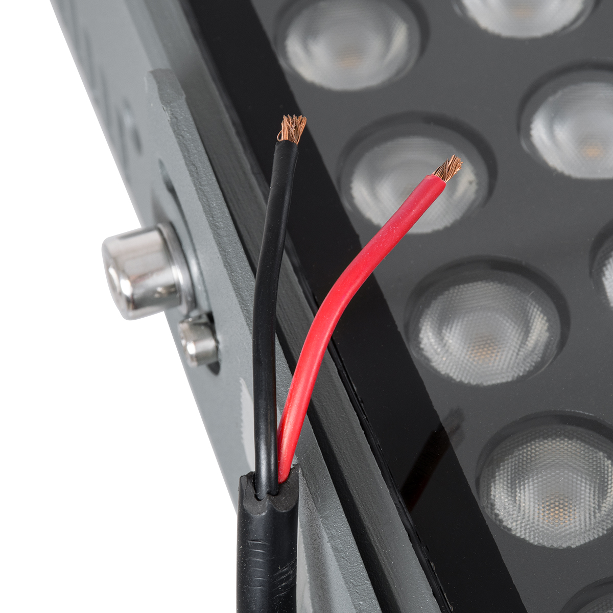 LEDTM® FLOODZANA 90560 Προβολέας Σποτ Wall Washer LED 200W 18000lm 30° DC 24V Αδιάβροχο IP65 Θερμό Λευκό 2700K Dimmable - Bridgelux SMD Chip - Γκρι Ανθρακί - Μ70 x Π29 x Υ10cm - 3 Χρόνια Εγγύηση - Image 7