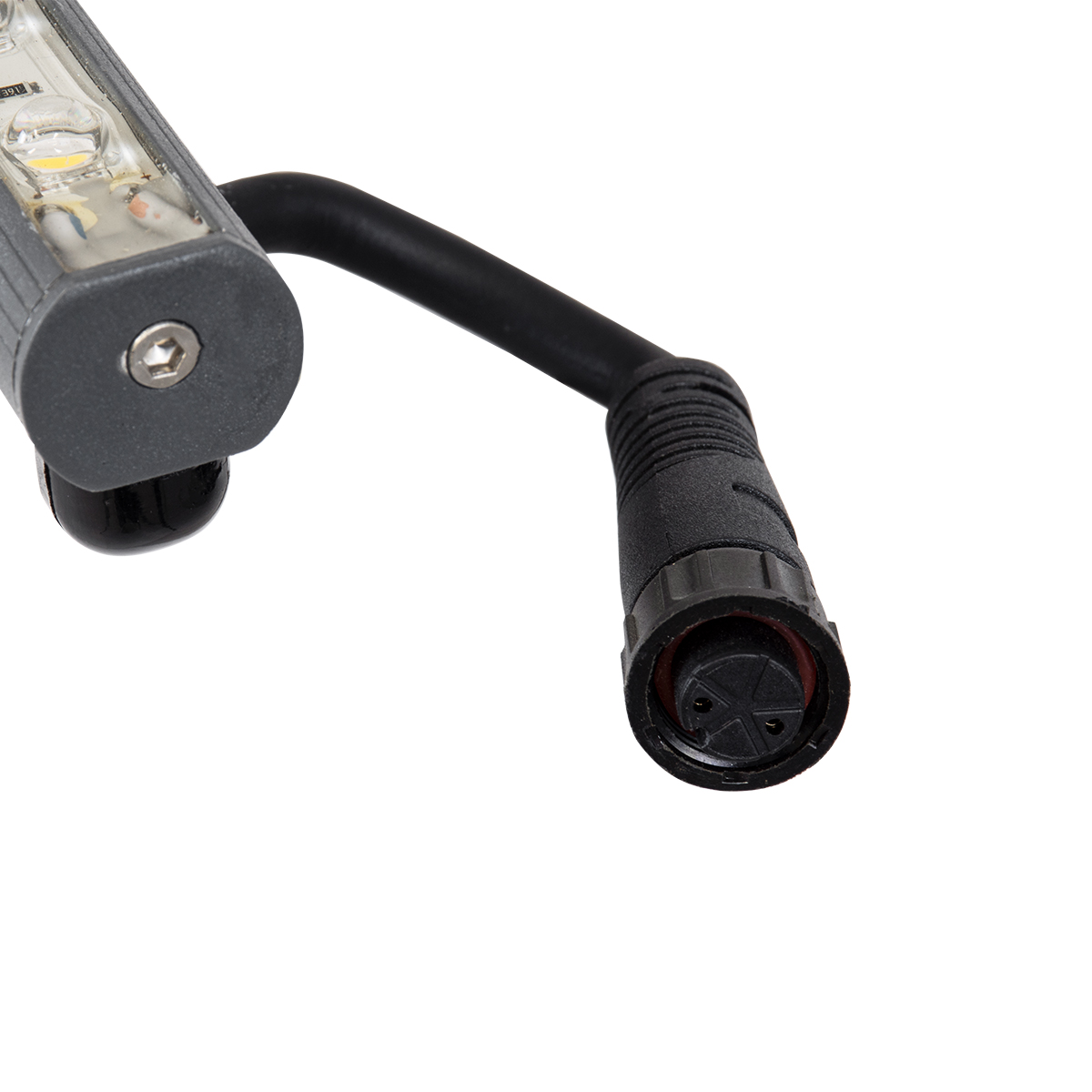 LEDTM® WASHERSTELLAR 90574 Μπάρα Φωτισμού Wall Washer LED 12W 1260lm 30° DC 24V Αδιάβροχο IP67 Ultra Θερμό Λευκό 2200K Dimmable - Bridgelux SMD Chip - Γκρι Ανθρακί - Μ100 x Π2 x Υ1.8cm - 3 Χρόνια Εγγύηση - Image 11