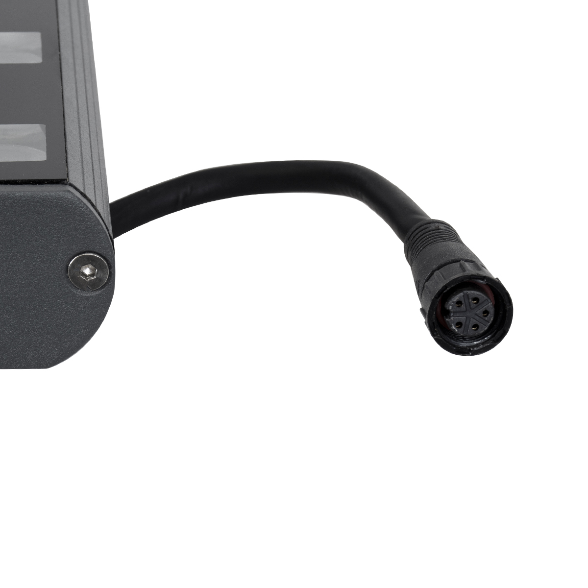 LEDTM® WASHERPANDA 90581 Μπάρα Φωτισμού Wall Washer LED 18W 1530lm 15° DC 24V Αδιάβροχο IP67 Πολύχρωμο RGBW Dimmable DMX512 - Bridgelux SMD Chip - Γκρι Ανθρακί - Μ100 x Π4 x Υ3.5cm - 3 Χρόνια Εγγύηση - Image 11