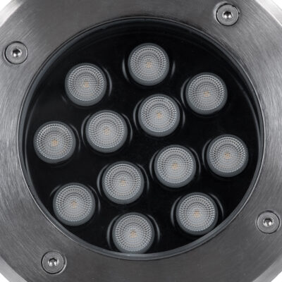 LEDTM® UNDERGROUND-TINA 90668 Χωνευτό Αρχιτεκτονικο Φωτιστικό Σποτ Δαπέδου LED 12W 1380lm 30° DC 24V Αδιάβροχο IP65 Φυσικό Λευκό 4500K Dimmable - Ανοξείδωτο Ατσάλι 304 - Φ16 x Υ9cm / Q14cm - 3 Χρόνια Εγγύηση - Image 7