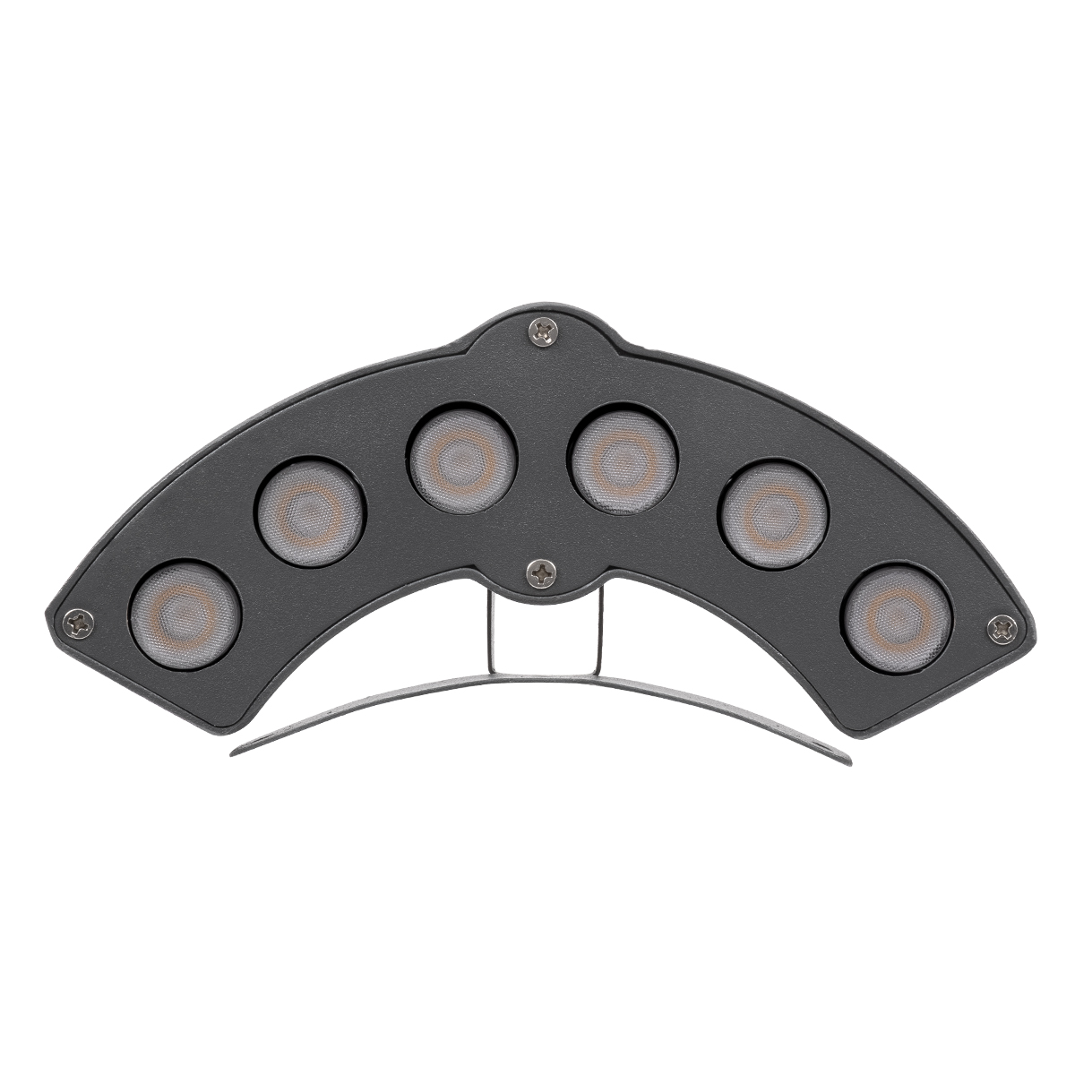LEDTM® TREEGINA 90679 Κυρτή Μπάρα Φωτισμού Wall Washer για Φυτά - Δέντρα LED 6W 660lm 30° DC 24V Αδιάβροχο IP65 Θερμό Λευκό 2700K Dimmable - Bridgelux SMD Chip - Γκρι Ανθρακί - Μ18 x Π3.5 x Υ7cm - 3 Χρόνια Εγγύηση - Image 4