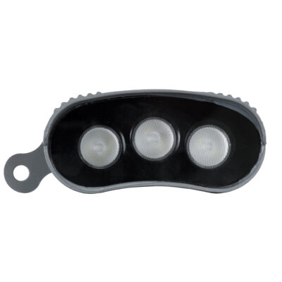 LEDTM® TREELIGHT-ZINA 90689 Κυρτή Μπάρα Φωτισμού Wall Washer με Αντιθαμβωτική Γρίλια Ειδική για Φυτά - Δέντρα LED 3W 255lm 30° DC 24V Αδιάβροχο IP65 Μ9 x Π6.5 x Υ4cm Πολύχρωμο RGBW DMX512 - Γκρι Ανθρακί - 3 Χρόνια Εγγύηση - Image 4