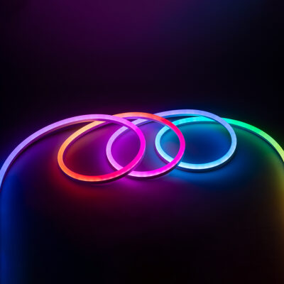 Alternative view of LEDTM® NEONIO 90755 Ψηφιακή Pixel Addressable Ταινία Neon Flex LED 14.4W/m 864lm/m 180° DC 12V Αδιάβροχο IP65 60 x SMD5050 Chip/m 20 x Pixel/m Πολύχρωμο RGB Dimmable SPI/TTL Protocol IC SM16703P/WS2811/WS2812 - Μ1000 x Π1 x Υ2.3cm - Ρολό 10 Μέτρων - 3 Χρόνια Εγγύηση