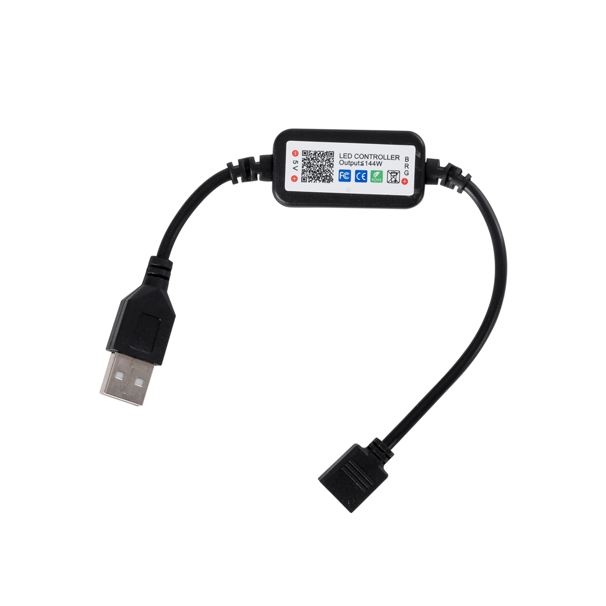 LEDTM® CHROMAWAVE 90759 Σετ Ταινίας με Λειτουργία μέσω Bluetooth & WiFi APP LED 36W 2160lm 120° DC 5V με USB 2.0 IP20 150 x SMD5050 Chip Πολύχρωμο RGB Dimmable - Sanan SMD Chip - Μ500 x Π1 x Υ0.2cm - Ρολό 5 Μέτρων - 2 Χρόνια Εγγύηση - Image 5