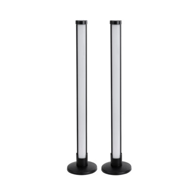 LEDTM® DIGICOLUMN 90760 Επιτραπέζιο Φωτιστικό Πορτατίφ LED 16W 1280lm 180° DC 5V IP20 RGB Dimmable Μαύρο Πλαστικό - Μ3 x Π3 x Υ45cm - ΣΕΤ 2 Τεμαχίων - 2 Χρόνια Εγγύηση - Image 3