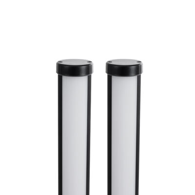 LEDTM® DIGICOLUMN 90760 Επιτραπέζιο Φωτιστικό Πορτατίφ LED 16W 1280lm 180° DC 5V IP20 RGB Dimmable Μαύρο Πλαστικό - Μ3 x Π3 x Υ45cm - ΣΕΤ 2 Τεμαχίων - 2 Χρόνια Εγγύηση - Image 7