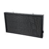 LEDTM®DISPLAY 90810 Κυλιόμενη Ψηφιακή Επιγραφή 96x48cm P10 Μονής Όψης LED AC 220-240V Αδιάβροχο IP65 Μπλε - WiFi Control μέσω FK APP - Αισθητήρας Θερμοκρασίας & Υγρασίας - Μ104 x Π9 x Υ56cm - 2 Χρόνια Εγγύηση