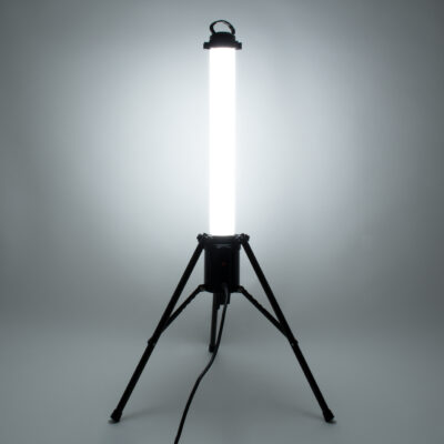 LEDTM® 99051 WORKING LIGHT LED Επαγγελματικό Φωτιστικό Εργασίας - Δυνατότητα Τοποθέτησης με Τρίποδο ή Κρεμαστό - 65W 6000lm 360° AC 220-240V IP65 με Αντοχή Κρούσης IK08 Φ70 x Υ130cm Ψυχρό Λευκό 6500K - 3 Years Warranty - Image 3