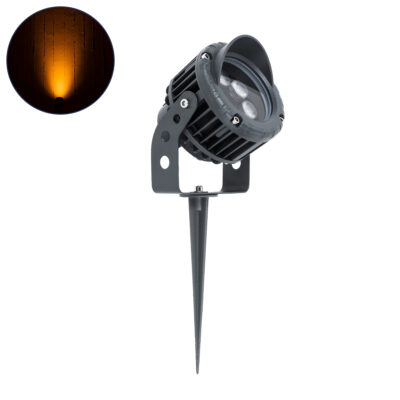 Alternative view of LEDTM® TREEVINA 90356 Φωτιστικό Σποτ με Αντιθαμβωτική Γρίλια για Φυτά - Δέντρα με Βάση Κήπου / Καρφωτό LED 6W 510lm 10° DC 24V Αδιάβροχο IP65 Ultra Θερμό Λευκό 2200K Dimmable - Bridgelux SMD Chip - Γκρι Ανθρακί - Μ13 x Π9.5 x Υ9.5cm - 3 Χρόνια Εγγύηση