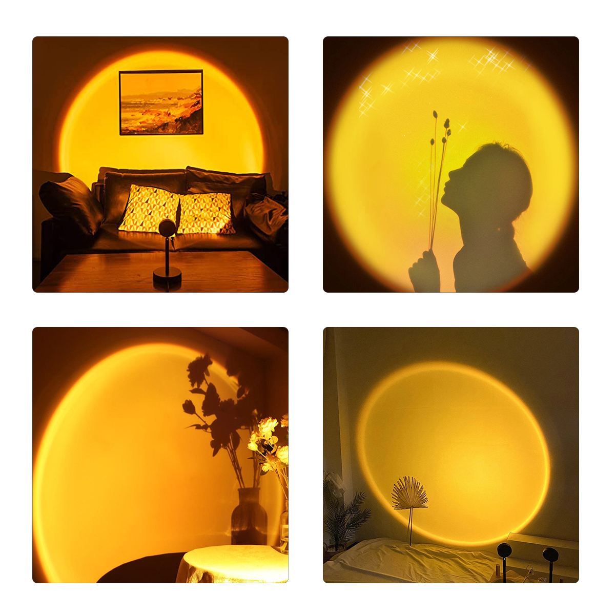 LEDTM® 00819 Μοντέρνο Minimal Επιδαπέδιο Φωτιστικό Μεταλλικό Μονόφωτο LED 12W DC 5V με Projector LENS Ειδικού Εφέ & Καλώδιο Τροφοδοσίας USB Rotation Head 180° SUN - Image 11