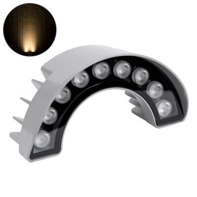 Alternative view of LEDTM® TREEWINA 90680 Κυρτή Μπάρα Φωτισμού Wall Washer για Φυτά - Δέντρα LED 9W 990lm 30° DC 24V Αδιάβροχο IP65 Θερμό Λευκό 2700K Dimmable - Bridgelux SMD Chip - Γκρι Ανθρακί - Μ20.5 x Π5.5 x Υ11cm - 3 Χρόνια Εγγύηση