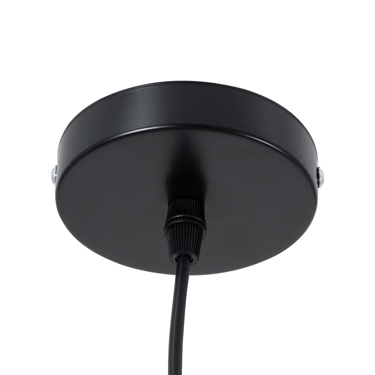 LEDTM® CALYPSO 01334-B Μοντέρνο Κρεμαστό Φωτιστικό Οροφής με Ντουί 1 x E27 AC 220-240V IP20 - Μαύρο & Μπρούτζινο - Μ36 x Π36 x Υ35cm - Image 11