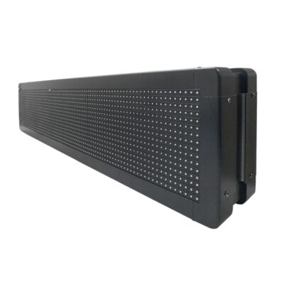 LEDTM®DISPLAY 90303 Κυλιόμενη Ψηφιακή Επιγραφή P10 Διπλής Όψης LED AC 220-240V Αδιάβροχο IP65 Μπλε - WiFi Control μέσω FK APP - Αισθητήρας Θερμοκρασίας & Υγρασίας - Μ104 x Π12 x Υ20cm - 2 Χρόνια Εγγύηση - Image 5