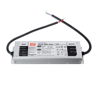 LEDTM® MEANWELL-ELG-200-24A 90789 Τροφοδοτικό/Μετασχηματιστής SELV 200W 8.4A DC 24V Αδιάβροχο IP65 - AC 220-240V σε DC 24V / Ρυθμιζόμενο από 22.4VDC έως 25.6VDC - Μ24.4 x Π7.1 x Υ3.75cm - 3 Χρόνια Εγγύηση - Image 4