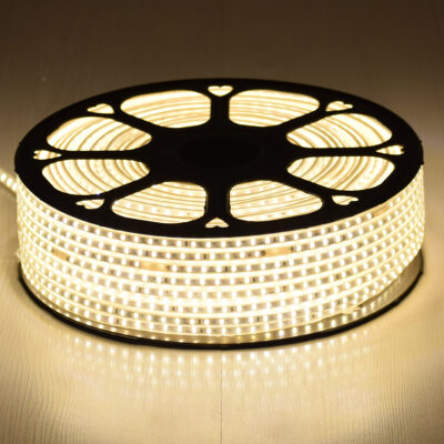 Alternative view of LEDTM® EPISLIM 70502 Ταινία LED 12W/m 1080lm/m 120° DC 220-240V Αδιάβροχη IP65 96 x SMD2835 Chip/m Θερμό Λευκό 2700K Dimmable - Epistar SMD Chip - Μ100 x Π1 x Υ0.5cm - 3 Χρόνια Εγγύηση