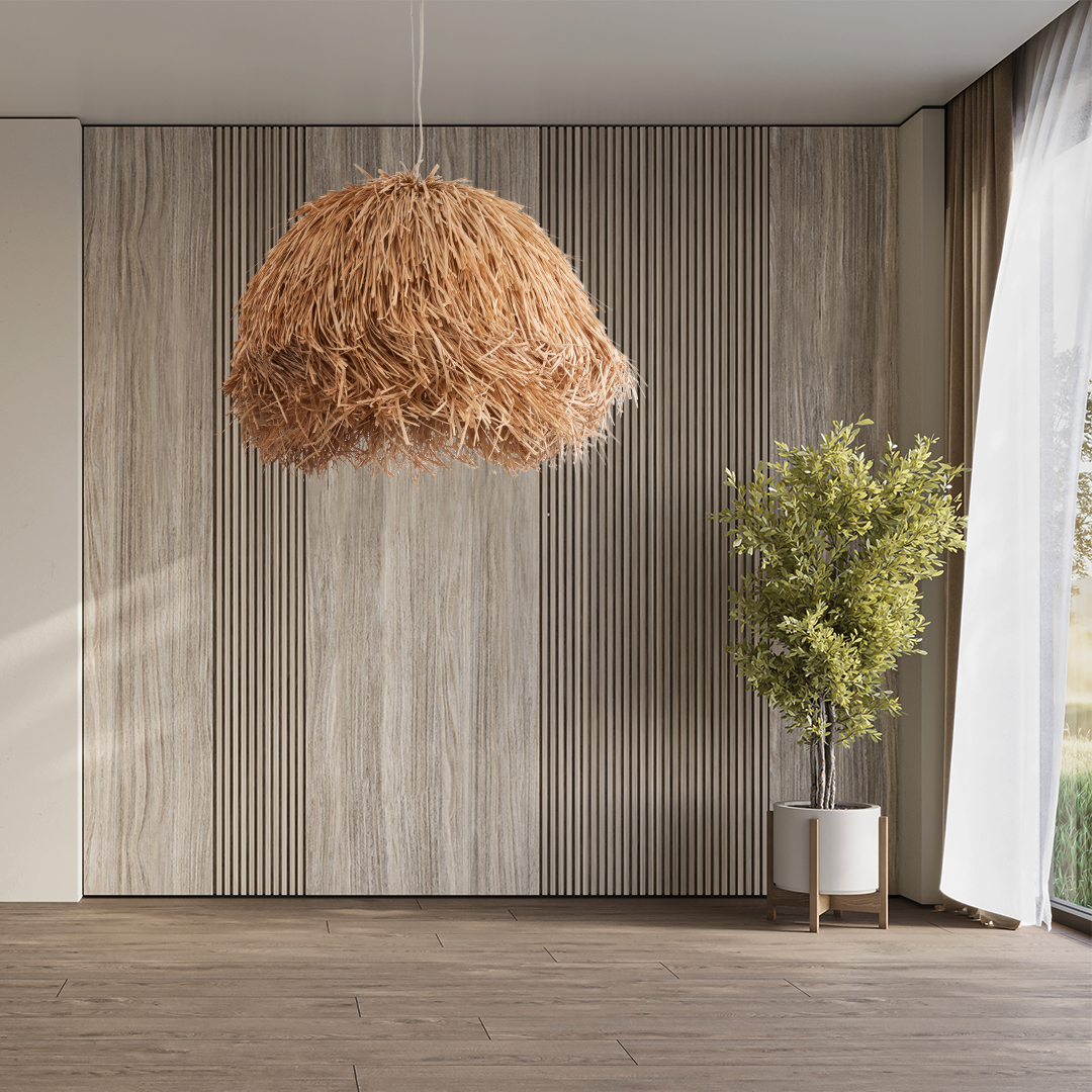 LEDTM® GUADELOUPE 02155 Boho Κρεμαστό Φωτιστικό Οροφής με Ντουί 1 x E27 AC 220-240V IP20 - Καφέ - Μ80 x Π80 x Υ60cm - Image 12