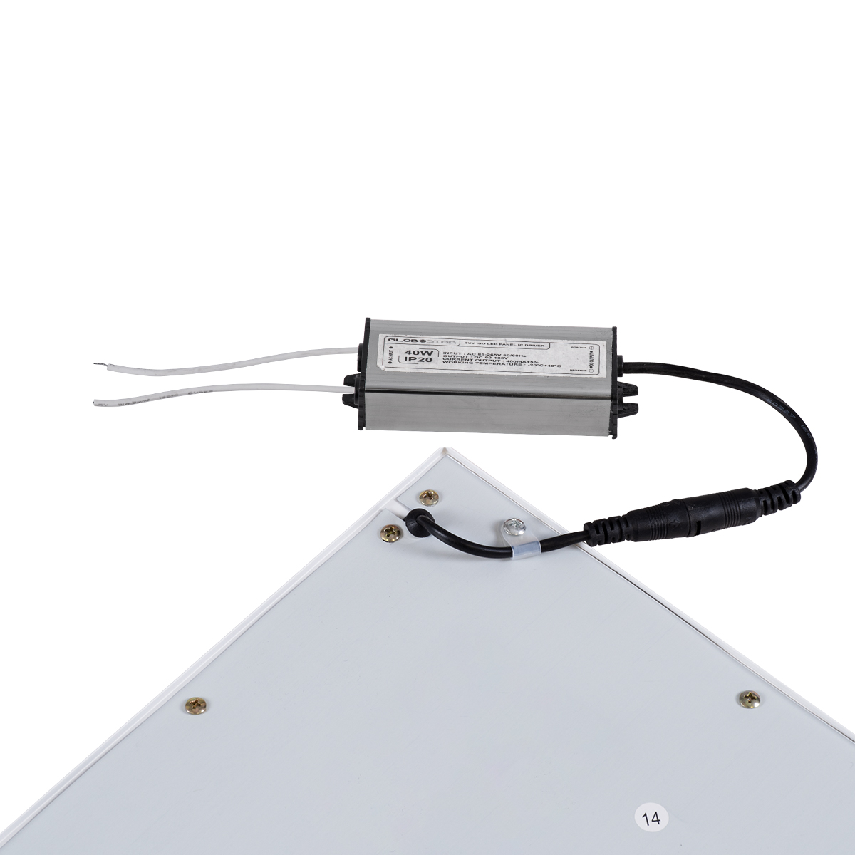 LEDTM® PANELETI 60208 Χωνευτό Panel Οροφής 60x60 LED 40W 3600lm 120° UGR<19 AC 220-240V IP20 Θερμό Λευκό 2700K - Lumileds SMD Chip & TÜV SÜD Driver - Λευκό Γαλακτερό - Μ60 x Π60 x Υ1.5cm / Q56 x 56cm - 5 Χρόνια Εγγύηση - Image 10