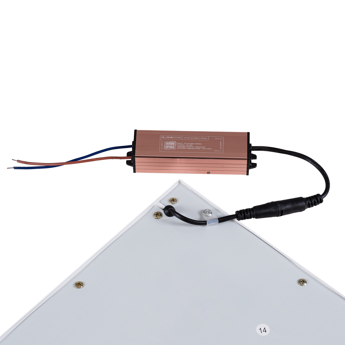 LEDTM® PANELETI 60209 Χωνευτό Panel Οροφής 60x60 LED 48W 4800lm 120° UGR<19 AC 220-240V IP20 Ψυχρό Λευκό 6000K - Lumileds SMD Chip & TÜV SÜD Driver - Λευκό Γαλακτερό - Μ60 x Π60 x Υ1.5cm / Q56 x 56cm - 5 Χρόνια Εγγύηση - Image 10