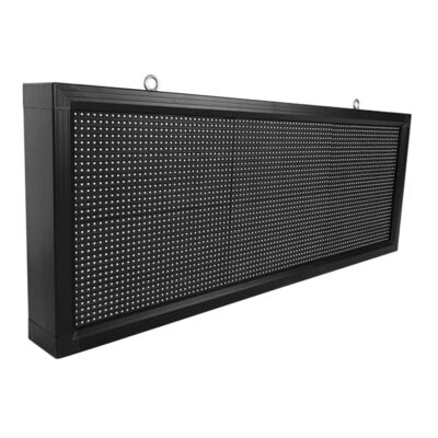 LEDTM®DISPLAY 90272 Κυλιόμενη Ψηφιακή Επιγραφή P10 Μονής Όψης LED AC 220-240V Αδιάβροχο IP54 Πράσινο - WiFi Control μέσω FK APP - Αισθητήρας Θερμοκρασίας & Υγρασίας - Μ104 x Π9 x Υ40cm - 2 Χρόνια Εγγύηση