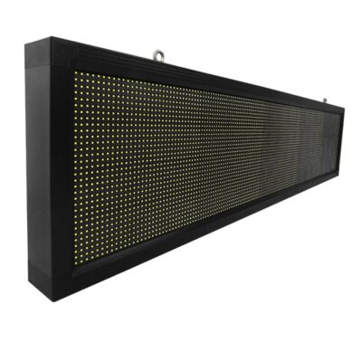Alternative view of LEDTM® DISPLAY 90280 Κυλιόμενη Ψηφιακή Επιγραφή 160x32cm P10 Μονής Όψης LED AC 220-240V Αδιάβροχο IP65 Ψυχρό Λευκό 6000K - WiFi Control μέσω FK APP - Αισθητήρας Θερμοκρασίας & Υγρασίας - Μ168 x Π9 x Υ40cm - 2 Χρόνια Εγγύηση