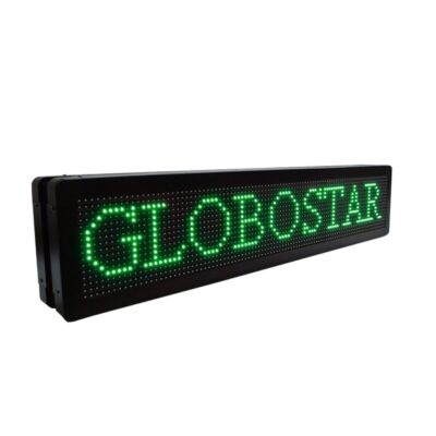 LEDTM®DISPLAY 90302 Κυλιόμενη Ψηφιακή Επιγραφή P10 Διπλής Όψης LED AC 220-240V Αδιάβροχο IP65 Πράσινο - WiFi Control μέσω FK APP - Αισθητήρας Θερμοκρασίας & Υγρασίας - Μ104 x Π12 x Υ20cm - 2 Χρόνια Εγγύηση - Image 8