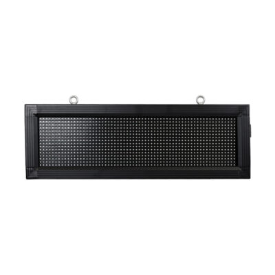 LEDTM®DISPLAY 90308 Κυλιόμενη Ψηφιακή Επιγραφή 64x16cm P10 Μονής Όψης LED AC 220-240V Αδιάβροχο IP65 Μπλε - WiFi Control μέσω FK APP - Αισθητήρας Θερμοκρασίας & Υγρασίας - Μ72 x Π9 x Υ24cm - 2 Χρόνια Εγγύηση - Image 3