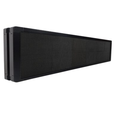 LEDTM®DISPLAY 90331 Κυλιόμενη Ψηφιακή Επιγραφή P10 Διπλής Όψης LED AC 220-240V Αδιάβροχο IP65 Κόκκινο - WiFi Control μέσω FK APP - Αισθητήρας Θερμοκρασίας & Υγρασίας - Μ168 x Π12 x Υ40cm - 2 Χρόνια Εγγύηση