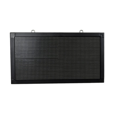 LEDTM®DISPLAY 90799 Κυλιόμενη Ψηφιακή Επιγραφή 64x32cm P10 Διπλής Όψης LED AC 220-240V Αδιάβροχο IP65 Πορτοκαλί - WiFi Control μέσω FK APP - Αισθητήρας Θερμοκρασίας & Υγρασίας - Μ70 x Π11 x Υ38.5cm - 2 Χρόνια Εγγύηση - Image 4