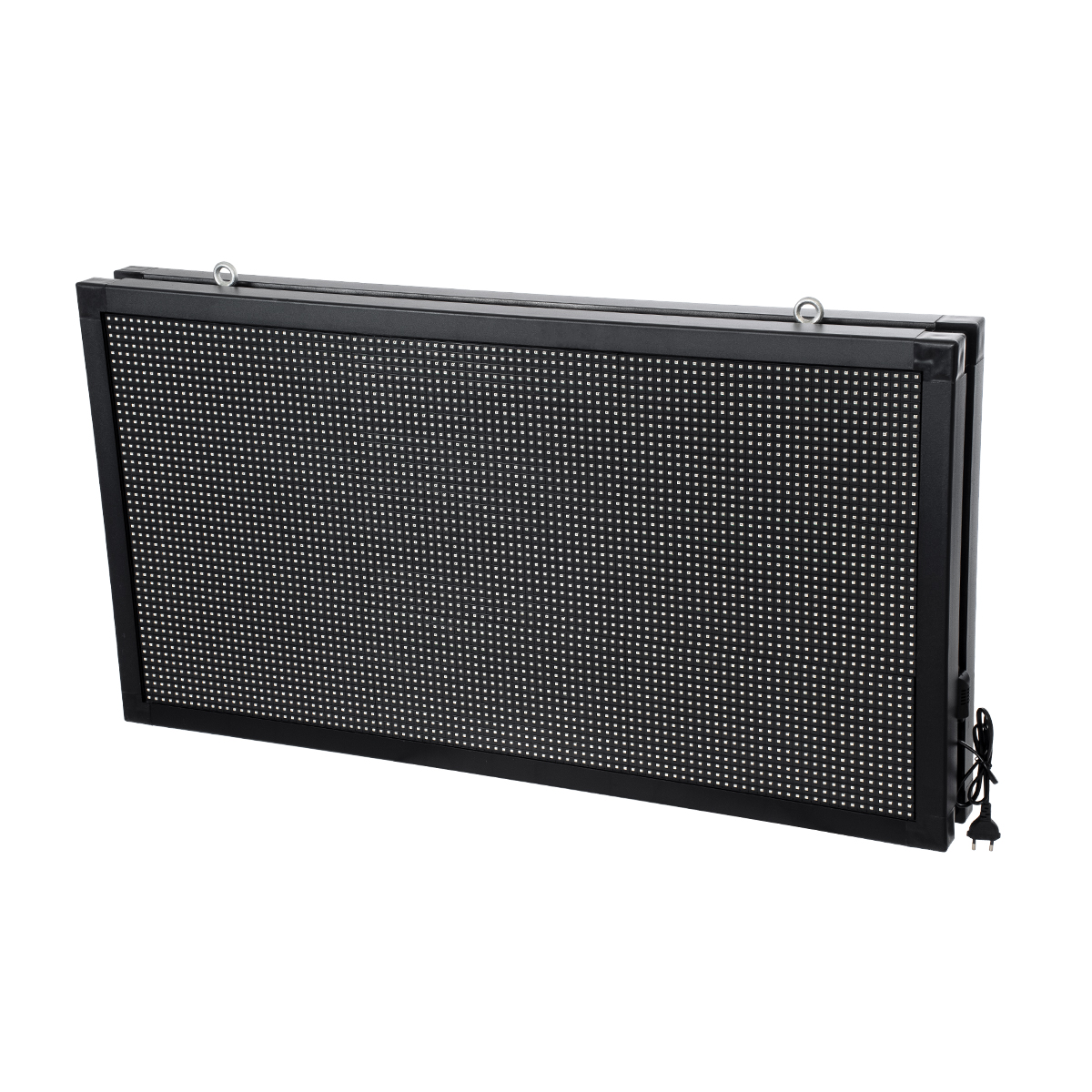 LEDTM® DISPLAY 90815 Κυλιόμενη Ψηφιακή Επιγραφή 96x48cm P10 Διπλής Όψης LED AC 220-240V Αδιάβροχο IP65 Πορτοκαλί - WiFi Control μέσω FK APP - Αισθητήρας Θερμοκρασίας & Υγρασίας - Μ102 x Π11 x Υ54.5cm - 2 Χρόνια Εγγύηση - Image 3