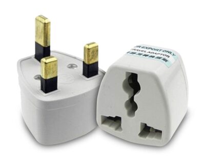 LEDTM UK πρίζα σε Universal, λευκό