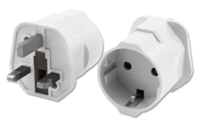 LEDTM αντάπτορας ρεύματος PT-991, UK σε German type, 13A, λευκός