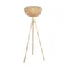 LEDTM® POPPY 01983 Boho Επιδαπέδιο Φωτιστικό με Ντουί 1 x E27 AC 220-240V IP20 - Μπεζ - Μ58 x Π58 x Υ143cm - Image 4