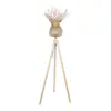 LEDTM® POPPY 01984 Boho Επιδαπέδιο Φωτιστικό με Ντουί 1 x E27 AC 220-240V IP20 - Μπεζ - Μ58 x Π58 x Υ168cm - Image 4