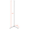 Μοντέρνο Minimal Επιδαπέδιο Μαύρο Φωτιστικό 150cm LED 24 Watt με Ασύρματο Χειριστήριο Αφής 2.4G RF & Dimmer CCT - Ψυχρό - Ημέρας - Θερμό LEDTM ALIEN Design GLOBO-150-10 - Image 2