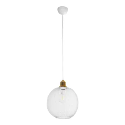 LEDTM® WIRE 203-0005 Μοντέρνο Κρεμαστό Φωτιστικό Πλέγμα Μονόφωτο 1 x E27 IP20 Λευκό Μέταλλο - Μ25 x Π25 x Υ30cm - Image 3
