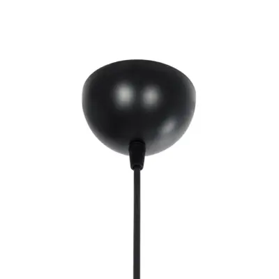 LEDTM® ARCWIRE 203-0015 Μοντέρνο Κρεμαστό Φωτιστικό Πλέγμα Μονόφωτο 1 x E27 IP20 Μαύρο Μέταλλο - Μ25 x Π25 x Υ30cm - Image 10