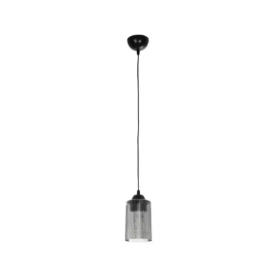 LEDTM® TORUS 203-0063 Μοντέρνο Κρεμαστό Φωτιστικό Καμπάνα Μονόφωτο 1 x E27 IP20 Μαύρο Πλαστικό - Μ10.5 x Π10.5 x Υ18.5cm - Image 4