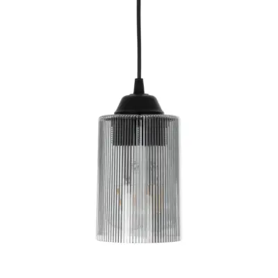LEDTM® TORUS 203-0063 Μοντέρνο Κρεμαστό Φωτιστικό Καμπάνα Μονόφωτο 1 x E27 IP20 Μαύρο Πλαστικό - Μ10.5 x Π10.5 x Υ18.5cm - Image 5