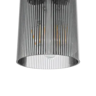 LEDTM® TORUS 203-0063 Μοντέρνο Κρεμαστό Φωτιστικό Καμπάνα Μονόφωτο 1 x E27 IP20 Μαύρο Πλαστικό - Μ10.5 x Π10.5 x Υ18.5cm - Image 8