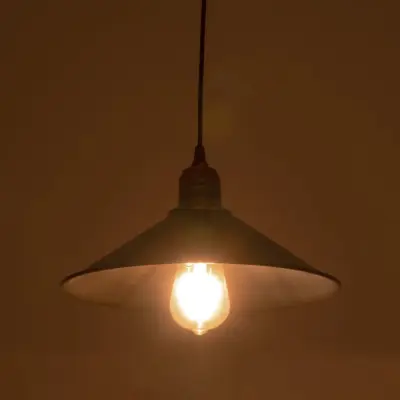 LEDTM® FERRO 203-0082 Μοντέρνο Κρεμαστό Φωτιστικό Καμπάνα Μονόφωτο 1 x E27 IP20 Μαύρο & Μπρούτζινο Πλαστικό - Μ30 x Π30 x Υ15cm - Image 3
