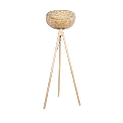 Alternative view of LEDTM® POPPY 01983 Boho Επιδαπέδιο Φωτιστικό με Ντουί 1 x E27 AC 220-240V IP20 - Μπεζ - Μ58 x Π58 x Υ143cm