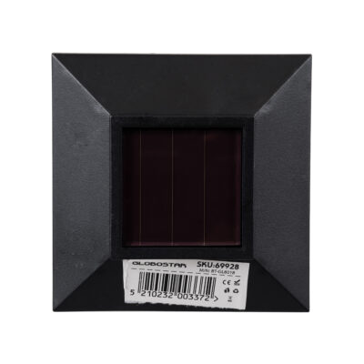 LEDTM® 69928 ΣΕΤ 2 Τεμαχίων Αυτόνομα Ηλιακά Φωτιστικά LED SMD 0.24W/Τεμ. 24lm/Τεμ. με Ενσωματωμένη Μπαταρία 600mAh - Φωτοβολταϊκό Πάνελ με Αισθητήρα Ημέρας-Νύχτας Αδιάβροχο IP65 Φανάρι Κήπου Τετράγωνο Ψυχρό Λευκό 6000K Μ8.5 x Π8.5 x Υ26.5cm - Image 8