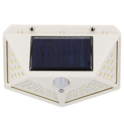 LEDTM® 71498 Αυτόνομο Ηλιακό Φωτιστικό LED SMD 10W 1000lm με Ενσωματωμένη Μπαταρία 1200mAh - Φωτοβολταϊκό Πάνελ με Αισθητήρα Ημέρας-Νύχτας και PIR Αισθητήρα Κίνησης Αδιάβροχο IP65 Ψυχρό Λευκό 6000K - Image 8