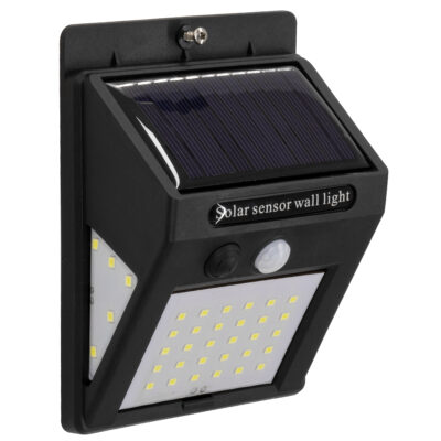 LEDTM® 71501 Αυτόνομο Ηλιακό Φωτιστικό LED SMD 8W 800lm με Ενσωματωμένη Μπαταρία 1200mAh - Φωτοβολταϊκό Πάνελ με Αισθητήρα Ημέρας-Νύχτας και PIR Αισθητήρα Κίνησης Αδιάβροχο IP65 Ψυχρό Λευκό 6000K - Image 3