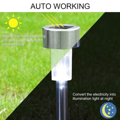 LEDTM® 71522 Αυτόνομο Ηλιακό Φωτιστικό LED SMD 1W 90lm με Ενσωματωμένη Μπαταρία 600mAh - Φωτοβολταϊκό Πάνελ με Αισθητήρα Ημέρας-Νύχτας Αδιάβροχο IP65 Φανάρι Κήπου Στρογγυλό Πολύχρωμο RGB - Image 3