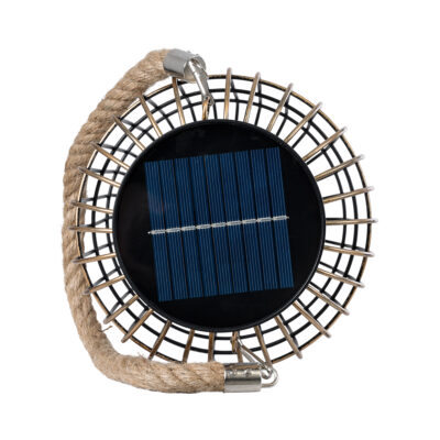 LEDTM® 76487 Αυτόνομο Ηλιακό Κρεμαστό/Επιτραπέζιο Φωτιστικό Φαναράκι LED SMD 1W 100lm με Ενσωματωμένη Μπαταρία 600mAh - Φωτοβολταϊκό Πάνελ με Αισθητήρα Ημέρας-Νύχτας Χάλκινο Αδιάβροχο IP44 Θερμό Λευκό 2700K - Image 6