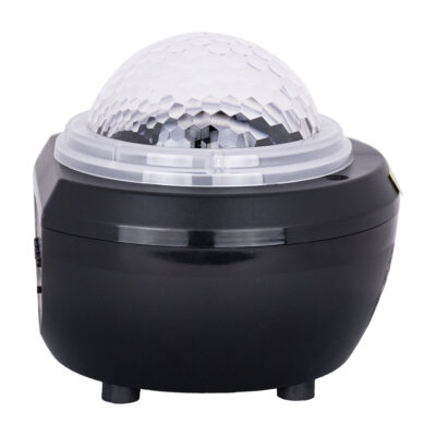 LEDTM® 79603 Μαύρο Επιτραπέζιο Διακοσμητικό Φωτιστικό Ειδικών Εφε NIGHT SKY GALAXY 3D LED 10W DC 5V 2200mAh Επαναφορτιζόμενο με Bluetooth Speaker - Sound Activated - Καλώδιο Τροφοδοσίας USB και Ασύρματο Χειριστήριο RF 2.4Ghz Πολύχρωμo RGB Dimmable - Image 5