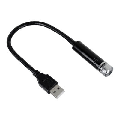 LEDTM® 81845 Διακοσμητικό Φωτιστικό Ειδικών Φωτορυθμικών Εφέ PARTY Disco LASER DC 5V με Καλώδιο Τροφοδοσίας USB Μπλέ IP20 Μ1.4 x Π1.4 x Υ27cm - Image 3