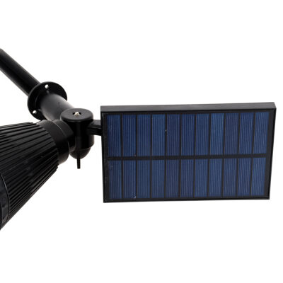 LEDTM® 85709 Μαύρο Προβολάκι Σποτ Κήπου Πλαστικό Καρφωτό LED HIGH POWER 8W 800lm με Ενσωματωμένη Μπαταρία 2200mAh - Φωτοβολταϊκό Πάνελ με Αισθητήρα Ημέρας-Νύχτας Αδιάβροχo IP67 Θερμό Λευκό 3000K - Image 7