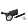 LEDTM® 85710 Μαύρο Προβολάκι Σποτ Κήπου Πλαστικό Καρφωτό LED HIGH POWER 8W 800lm με Ενσωματωμένη Μπαταρία 2200mAh - Φωτοβολταϊκό Πάνελ με Αισθητήρα Ημέρας-Νύχτας Αδιάβροχo IP67 Ψυχρό Λευκό 6000K - Image 10